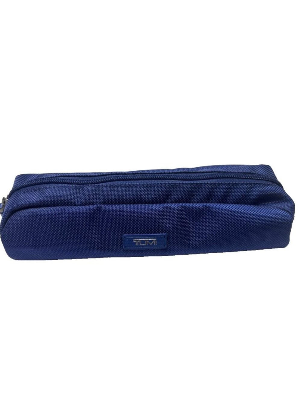 Tumi Blue Nylon Zip Case Pencils/Pen/Cords